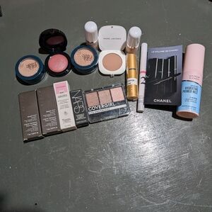 15ct New Makeup Bundle: Primer, Lipstick, Moisturizer, Eye Shadow, Perfume Etc.